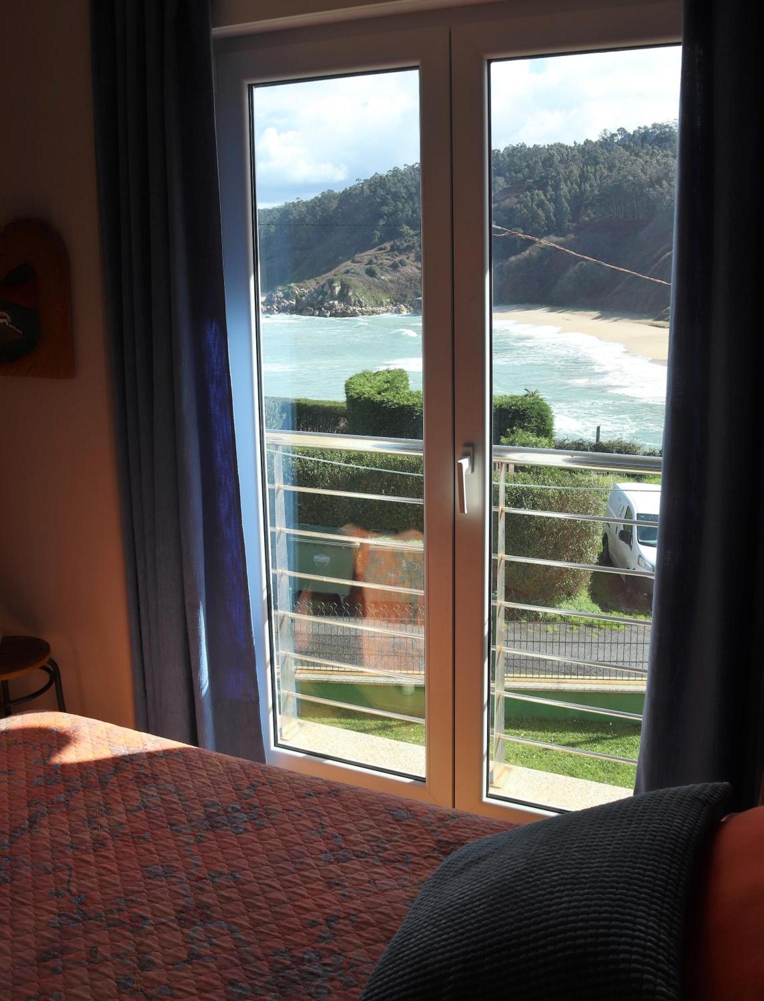 Vistas Al Mar Lägenhet Porto de Espasante Exteriör bild