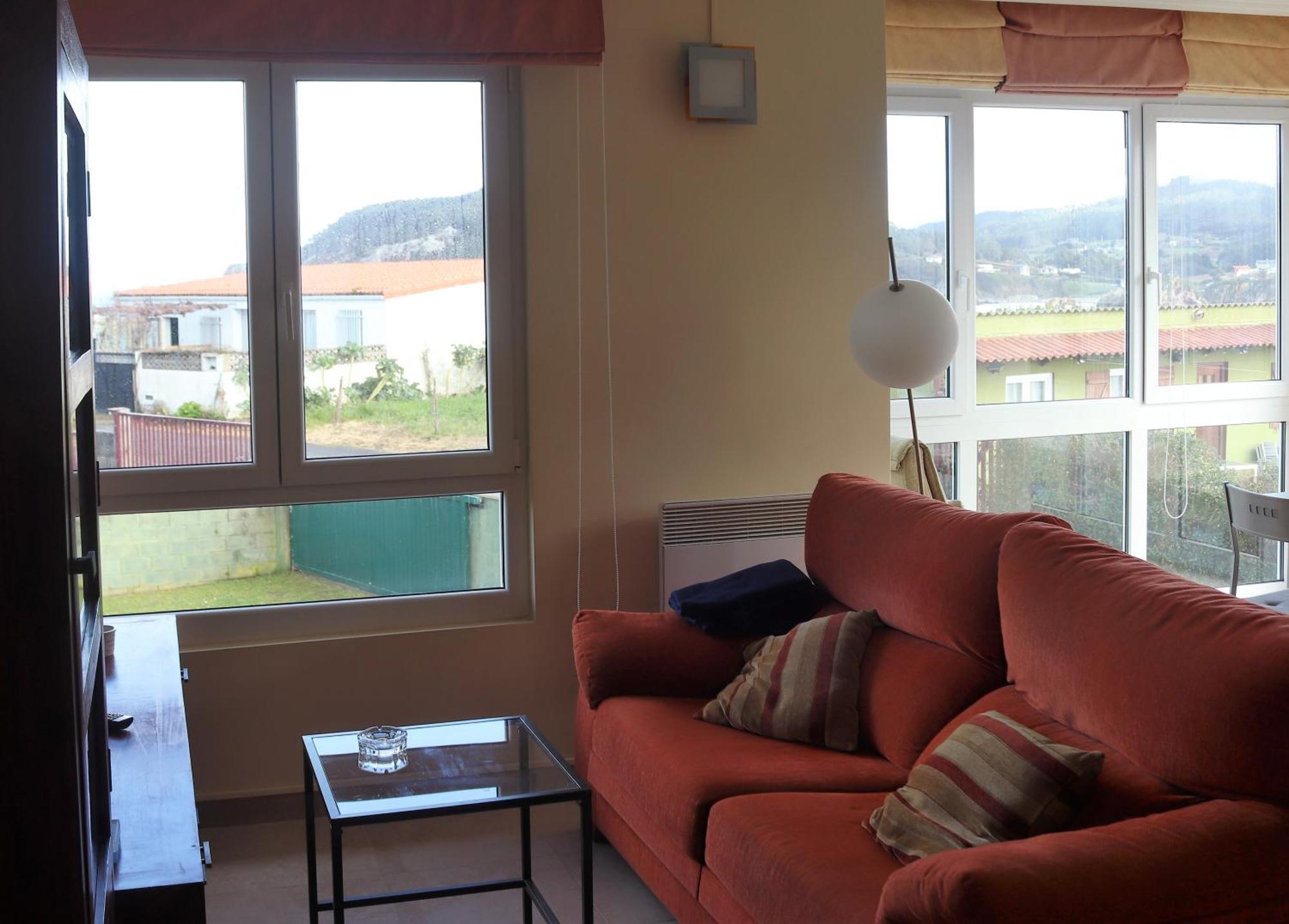 Vistas Al Mar Lägenhet Porto de Espasante Exteriör bild